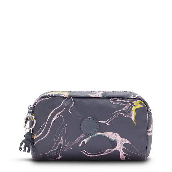 Kipling Gleam Printed Pouch Tassen Zilver | België 1075GS